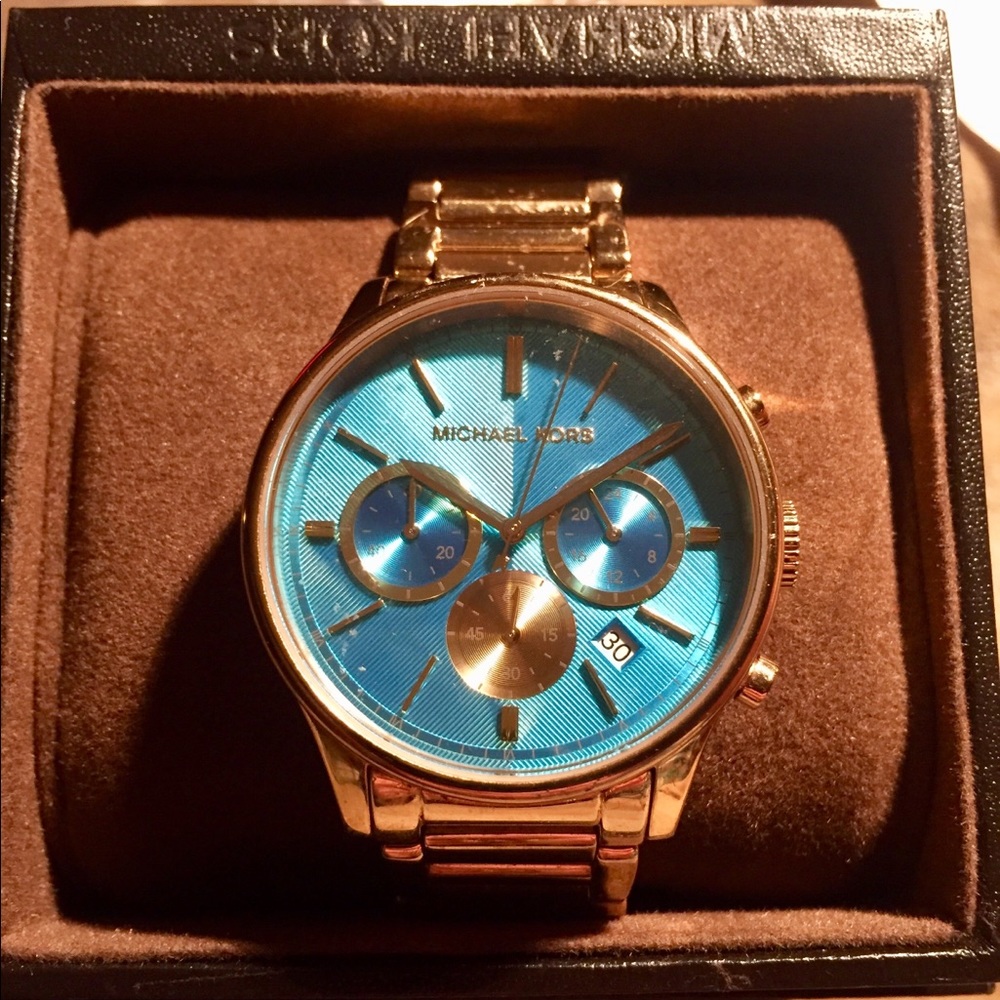 Michael Kors Teal Face Watch